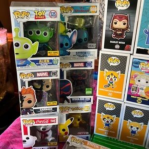 Large collection of funko pops